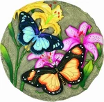 Spoontiques - Garden Butterfly Stepping Stone Decorative For. Fixed Price $27.89.