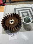 Homelite Generator Flywheel 7CRB-4050514, HG5700R, MZ300R (#8566). Fixed Price $55.00.