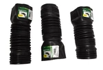 Lot Of Amerimax ADP53102 Flex-drain 3X4X4 Flexible Downspout Adapter Black. Fixed Price $26.99.