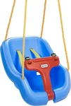Little Tikes 2-IN-1 Snug And Secure Swing, High Back Blue. Fixed Price $25.99.