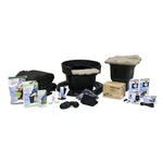 Aquascape 53035 11 X 16 Feet Complete Pond Kit, Medium, Black. Fixed Price $4036.28.