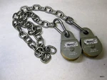 2-QTY National Zinc Plated Fixed Single Pulley 2" N195-818 W/ Chain. Fixed Price $15.31.