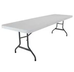 Lifetime 2980 8-FOOT Folding Table (commercial) White Granite. Fixed Price $148.74.