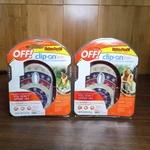 Off Clip-on Fan Circulated Bug Repellant Mosquito Protection Kit 2 Pack Flag. Fixed Price $8.50.