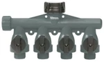 Gilmour AY4FF Four Way Shut Off Poly Water Spigot Manifold Connector. Fixed Price $24.96.