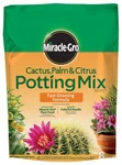 Potting Mix Cactus Palm Citrus Indoor Outdoor 8 Qt Miracle Gro Great. Fixed Price $28.99.