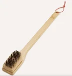 Brand Genuine Weber 18 Bamboo Grill Brush #6276 Original Packaging. Fixed Price $6.50.