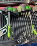 Buckingham Tree Climbing Spikes Gaffs Spurs With Leg Straps And Pads.. Fixed Price $650.00.
