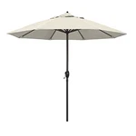 California Umbrella 9' Round Aluminum Outdoor Deck Crank Lift - Bronze. Fixed Price $112.06.