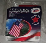 3' X 5' U.s. Flag - Olympus & Banner New Open Package Outdoor Quality. Fixed Price $12.00.