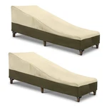 Sunpatio Chaise Lounge Cover Outdoor Waterproof, Heavy Duty 2 Pack Chair. Fixed Price $83.38.