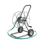 Yard Butler Hose Reel Cart With Wheels Heavy Duty 200 Foot Metal Su.... Fixed Price $299.86.