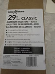 (6) 10 Packs Deckorators 29" Black Aluminum Balusters Round New (60 Total). Fixed Price $79.99.