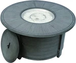 Hiland F-2017-FPT Propane Brushed Faux Wood Finish, Fire Pit 40,000 Btu, Round. Fixed Price $844.99.