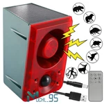 Solar Outdoor Motion Sensor Alarm Strobe Light Birds, Dog, Cat Animal Repeller. Fixed Price $31.61.