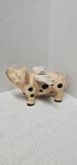Vintage Cast Iron Flying Piggy Bank 9 X 5 Inch 6 Lbs. Fixed Price $60.00.