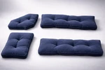 Greendale Home Fashions Hyatt 4-PIECE Kitchen Nook Polyester Cushion Set. Fixed Price $160.00.