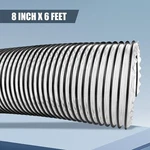 6FT 8 Inch Flexible Leaf Vacuum Catcher Hose Tubing Fits Trac Dr Cyclone. Fixed Price $89.50.
