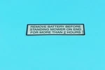 Genuine Briggs & Stratton Murray Snapper Simplicity Decal, Battery 7012358YP. Fixed Price $8.69.