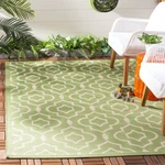 Safavieh Indoor Outdoor CY6926-244 Courtyard Green / Beige Rug. Fixed Price $60.73.