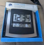 Crosse Digital Atomic Clock WS-6002U-A With Indoor Temperature And Calendar. Fixed Price $28.79.