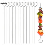 20CM Bbq Barbeque Skewers Needle Clip Utensil Fork Iron Outdoor Traveling Tools. Fixed Price $11.99.