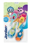 Jordan* Step Baby Toothbrush 0-2 4 Count (pack Of 1), Green & Blue. Fixed Price $15.94.