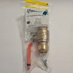Sharkbite 1IN X 200 Psi Brass Push Fit Ball Valve. Fixed Price $20.00.