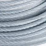 3/8" Galvanized Aircraft Cable Steel Wire Rope 7X19 (300 Feet). Fixed Price $318.00.