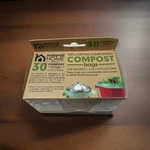 Natural Home Compost Bags *use W/ 1, 1.3, & 1.8 Gallon Bins* 30 New!!!. Fixed Price $12.75.