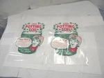 2 Plastic Bags Virgin Potting Soil Colby Pioneeer Peat Company Hanlontown Iowa. Fixed Price $5.99.