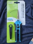 Hydrofarm Trim Fast Anti-fatigue Precision Curved Lightweight Titanium Pruner. Fixed Price $16.00.