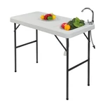 Outdoor Fishing Table Rectangular. Fixed Price $60.00.