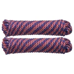 Grip 3/8 X 50' Rope (2 Pack) - Polypropylene Braided Working. Fixed Price $14.99.