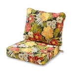 Greendale Home Fashions 2-PIECE Outdoor Deep Seat Cushion Set, Aloha. Fixed Price $159.52.