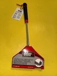 Weber 18 In 3-SIDED Grill Bristle Brush Bbq New. Fixed Price $21.59.