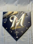 Milwaukee Brewers Wincraft Home Wall Clock Mlb Baseball (d). Fixed Price $17.59.
