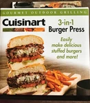 Cuisinart CSBP-100 3-IN-1 Stuffed Burger Press. Fixed Price $10.99.