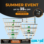 2026 Mars Hydro Led Grow Light Fc Evo Smart Full Spectrum Samsung 301H. Fixed Price $649.99.