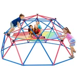 10 Ft Climbing Dome W/ Cargo Net Easy Assembly Outdoor Playground 800LB. Fixed Price $219.39.