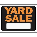 Hy-ko 9X12 Plastic Sign, Yard Sale Pack Of 10 029069030339. Fixed Price $9.13.