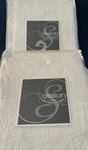 2 New Softline Delilah Rod Pocket Window Panels 56X84 Ivory Floral. Fixed Price $19.50.