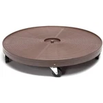 Devault Heavy Duty Plant Dolly With 6 Casters, 500LB Capacity, Espresso, 24". Fixed Price $62.86.