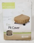 Fire Pit Cover 44" Brand New Terrazzo Collection Classic Accessories. Fixed Price $20.00.