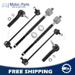 6PC Inner & Outer Tie Rod Ends + Sway Bar Links For Caliber Compass Patriot. Fixed Price $61.18.
