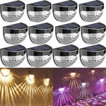 Solar Wall Lights Outdoor Garden Yard Fence Deck Decor Street Waterproof Lamps. Fixed Price $23.99.