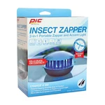 Pic Pbz Grey 2-IN1 Rechargeable Portable Insect And Accent Zapper Light. Fixed Price $21.49.