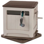 Suncast Swivel Smart Trak Hose Hideaway 225 Foot Reel Storage Bin, Taupe. Fixed Price $119.99.