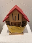 Bambeco Mason Bee Barn House 14.5" X 11" With Butterfly Shelter New Nwt. Fixed Price $30.00.