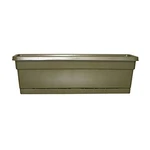 Southern Patio 30" Rolled Rim Window Box With Tray, Olive Green. Fixed Price $39.41.